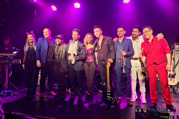 Prince-inspired tribute band Rainbow Children feature for Purple Xmas Party at The Bee